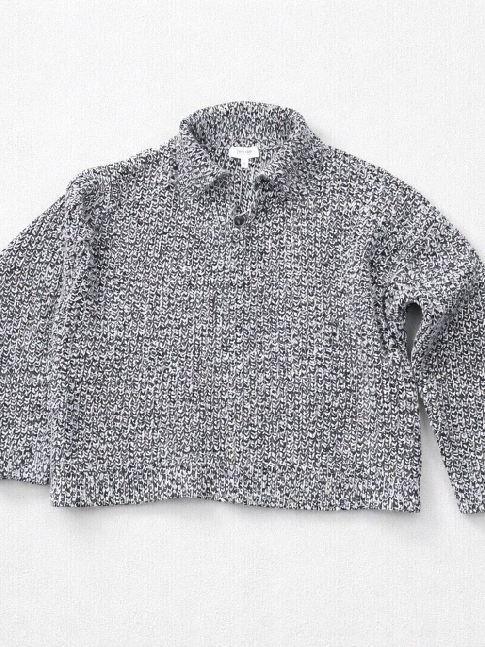 Knit Polo Sweater